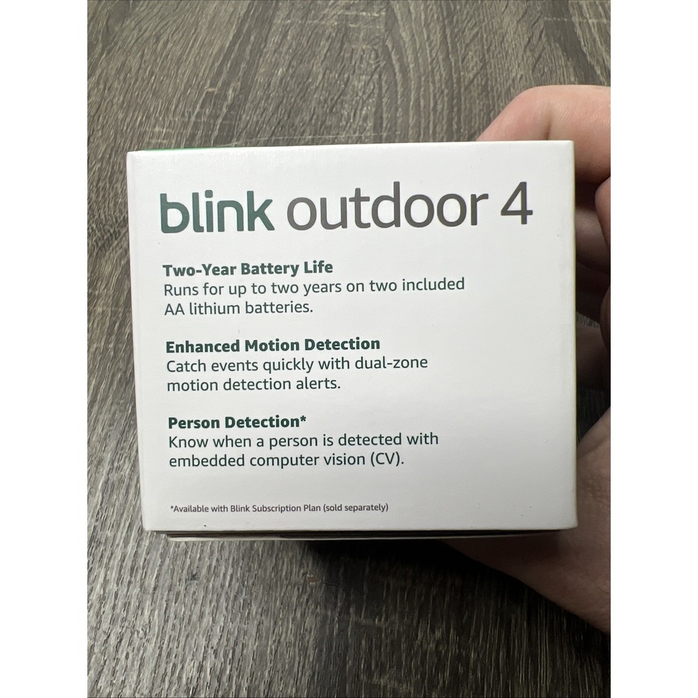 New! Blink Outdoor 4 Wire-Free Smart Security Add On Camera HD 2-Way Audio NIB - Picture 7 of 7